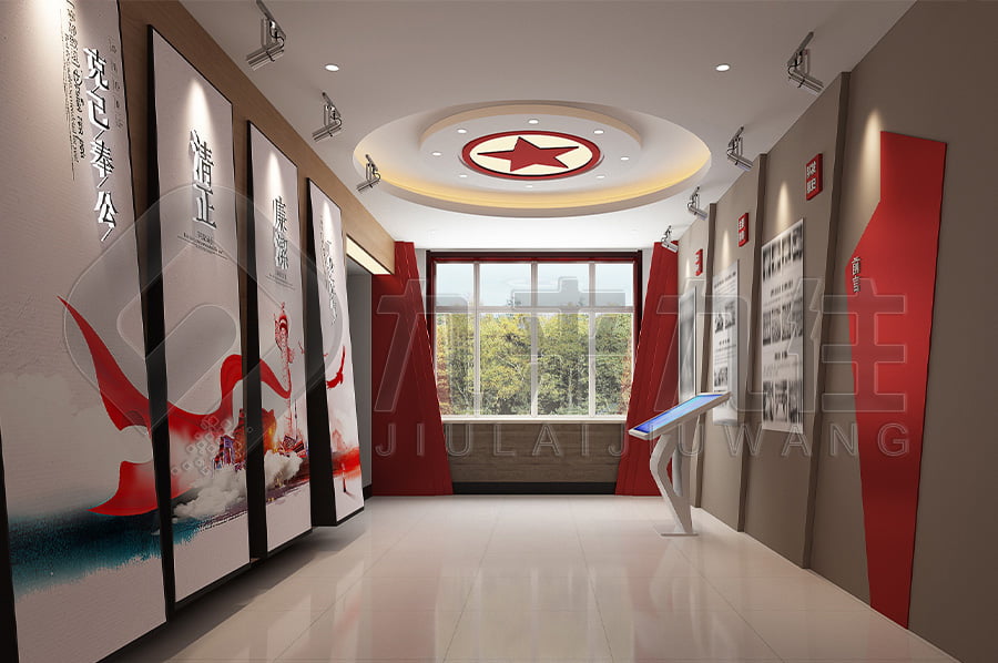 廉政教育基地，廉政展廳實(shí)施方案，廉潔文化教育展館裝修設(shè)計(jì)公司