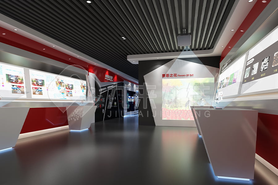 多媒體毒品預(yù)防教育基地，互動禁毒基地設(shè)計布局，禁毒展館方案設(shè)計，禁毒教育，數(shù)字化科技禁毒