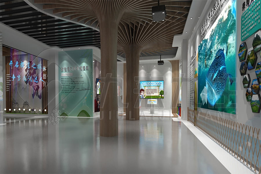 道德與法制教育展廳，法治文化主題展館裝修，司法局普法主題展廳設(shè)計(jì)平面圖