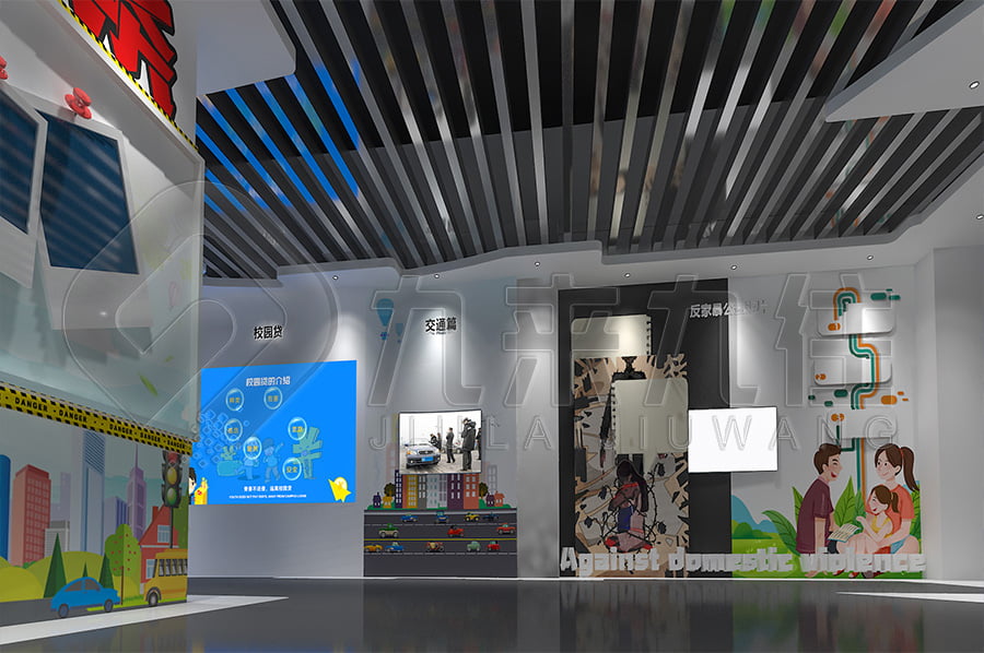 道德與法制，法制教育展廳，裝修公司，司法局法治文化示范展館，設(shè)計(jì)平面圖