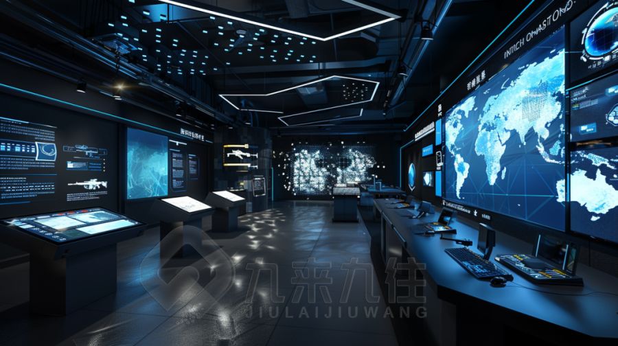 互動(dòng)人防宣教博物館設(shè)計(jì),數(shù)字化宣教展廳施工,環(huán)保智能展覽館建設(shè)