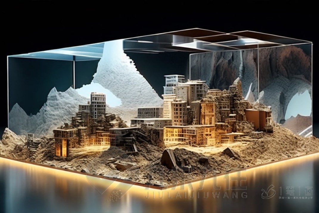 自然博物館平面圖，環(huán)?？破照箯d