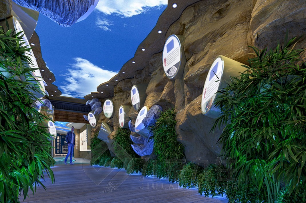 禁毒教育基地展廳，禁毒教育基地