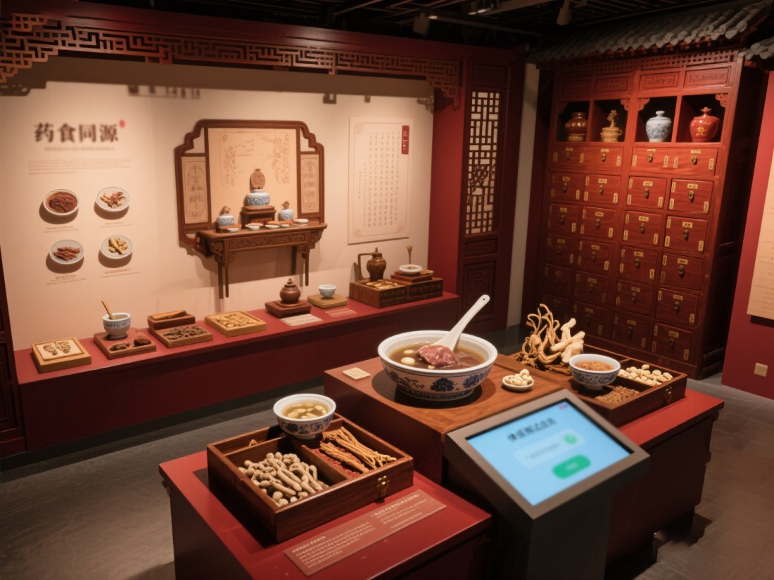 中醫(yī)藥展示館，中醫(yī)文化展廳