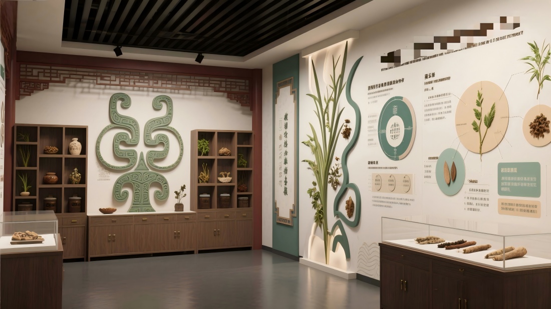 中醫(yī)藥文化體驗(yàn)館，中醫(yī)展廳