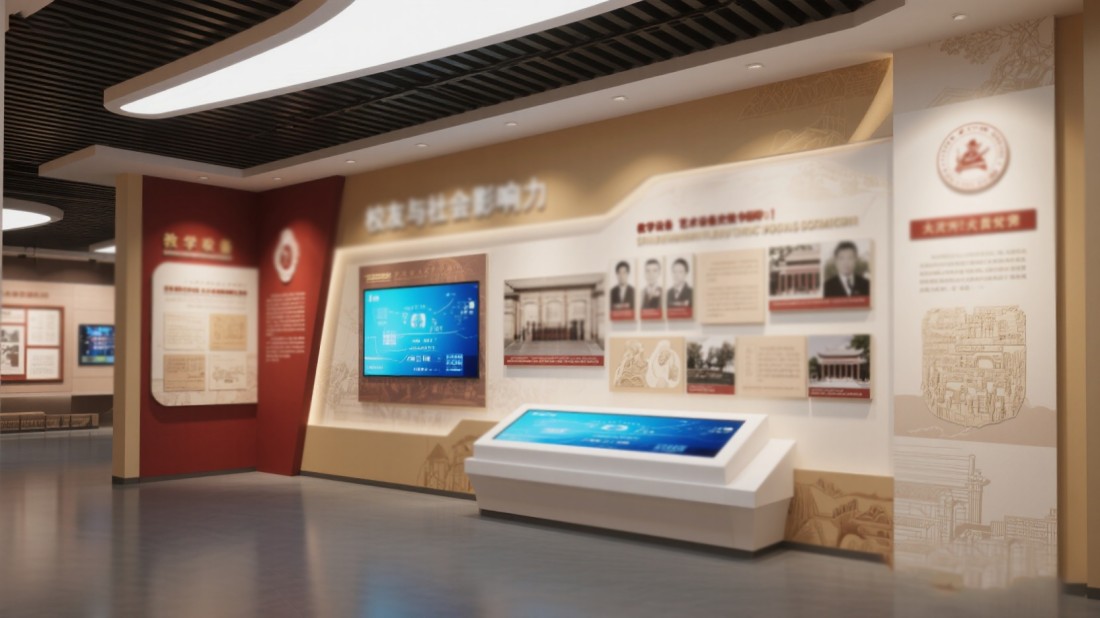 VR校史館，學校展廳