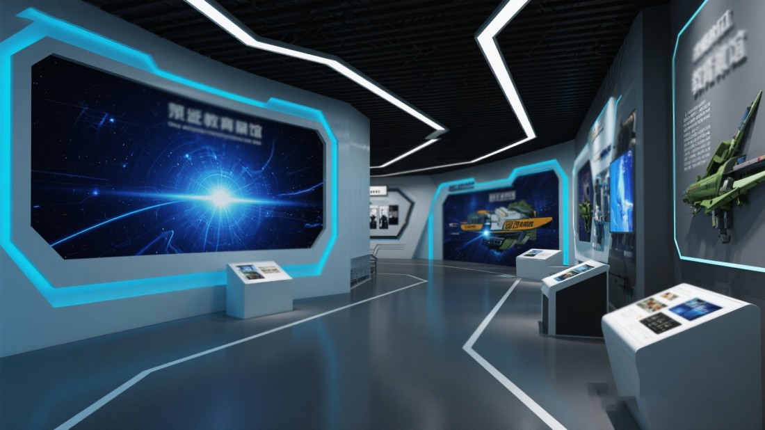 國防科技展廳，人防體驗館