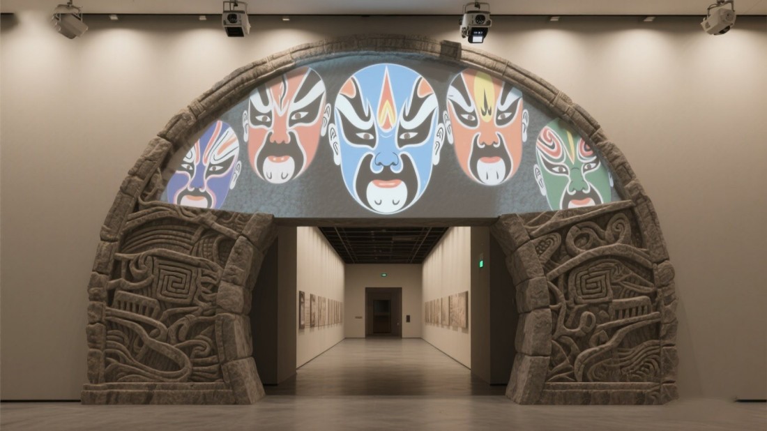 非遺展廳設(shè)計，非遺展示館