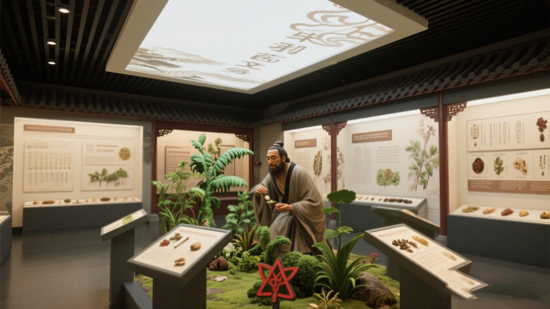 中醫(yī)藥文化展覽館，中醫(yī)體驗館
