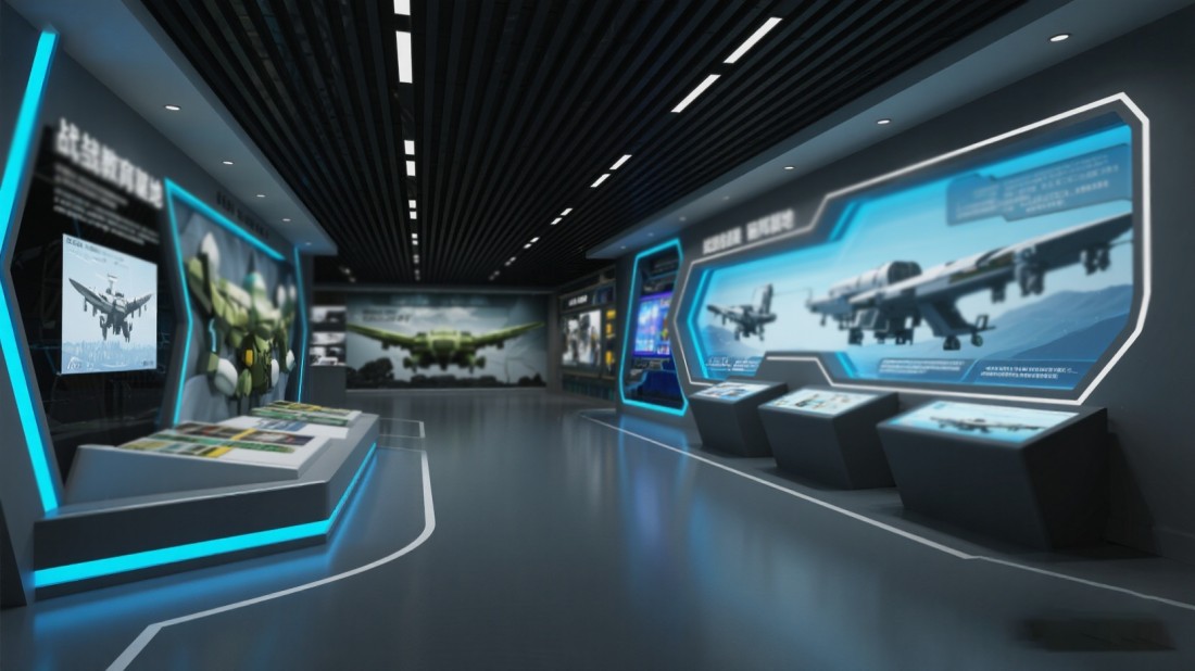 人防科普教育體驗(yàn)館，國(guó)防展覽館