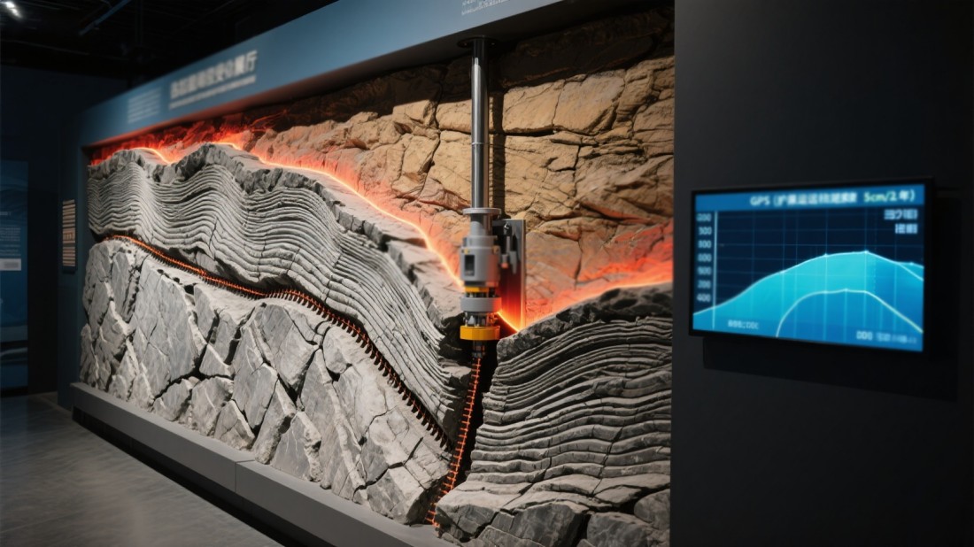 地質展館，化石展館