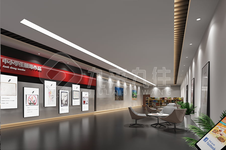 禁毒展廳設(shè)計布局 禁毒展廳設(shè)計布局