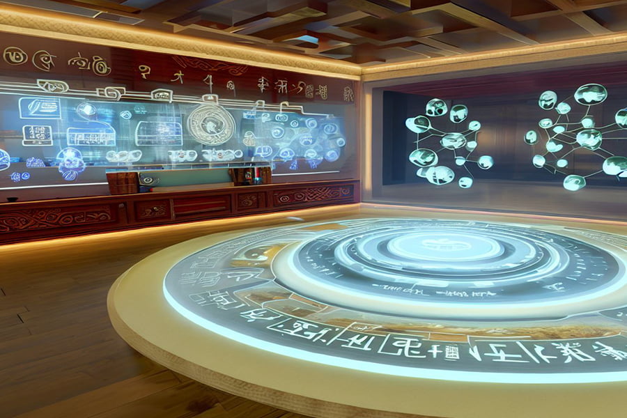 中醫(yī)文化展廳建設方案，中醫(yī)文化教育基地，中醫(yī)藥文化基地效果圖